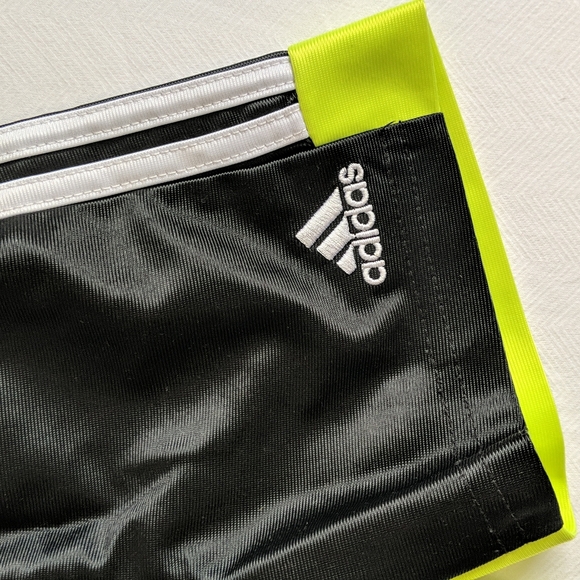 adidas athletic sporty track striped shorts 12 months baby boy - Picture 2 of 5